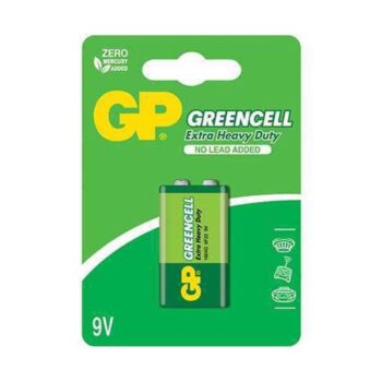 Baterija cink-karbon GreenCell 9V 1604G-U1/6F22 GP