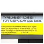 Baterija laptop Lenovo IdeaPad Y330-6 11.1V-5200mAh - Slika 3