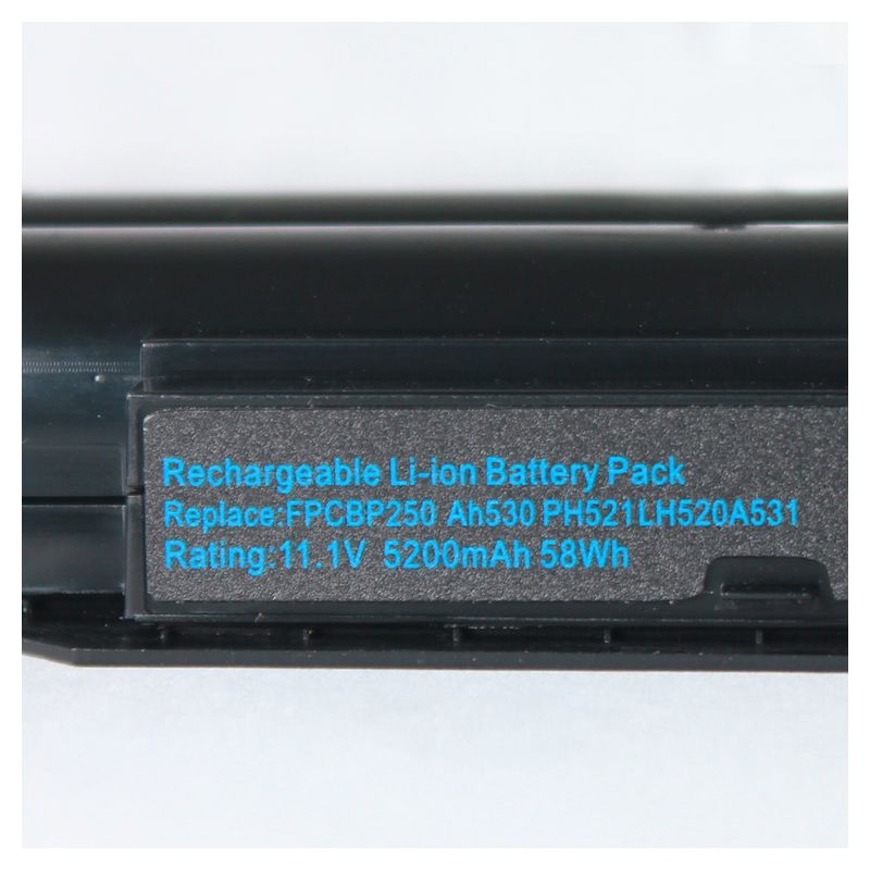 Baterija za laptop Fujitsu LifeBook AH530 AH531 BP250 11.1V 5200mAh HQ2200
