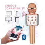 Bluetooth mikrofon roze - Slika 3
