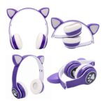 Bluetooth slusalice Cat Ear zelene - Slika 5