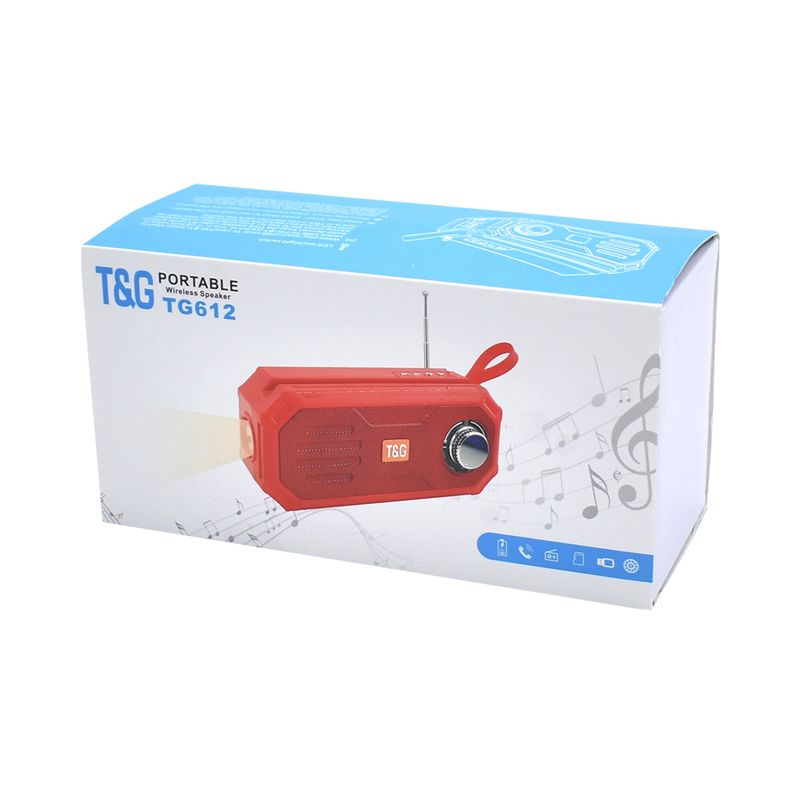 Bluetooth Zvucnik T&G Solarni TG612 sivi