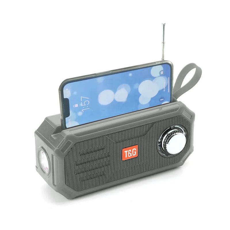 Bluetooth Zvucnik T&G Solarni TG612 sivi