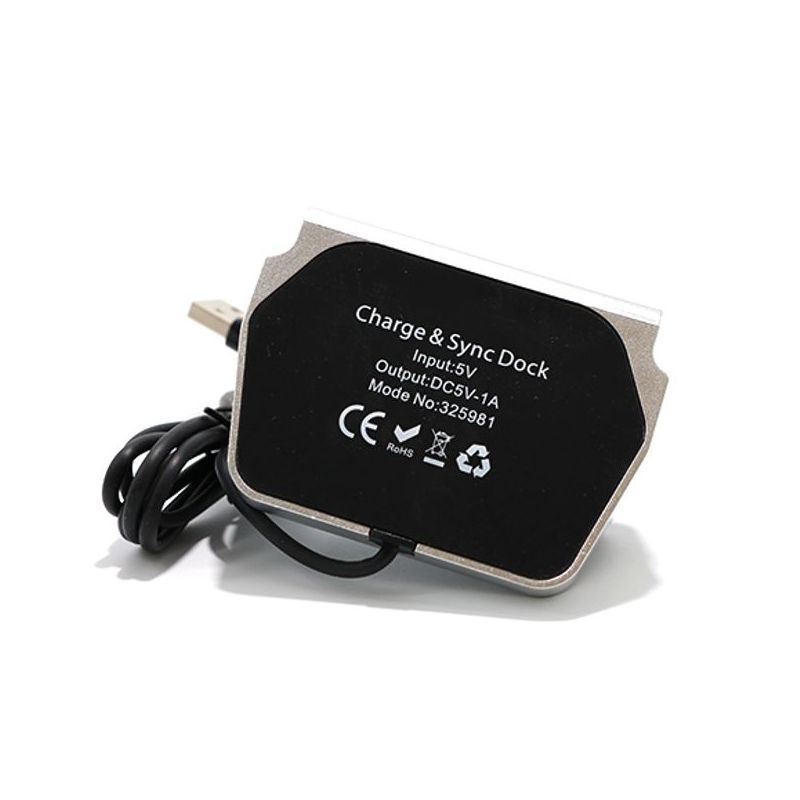 Dock micro sa USB kablom sivi