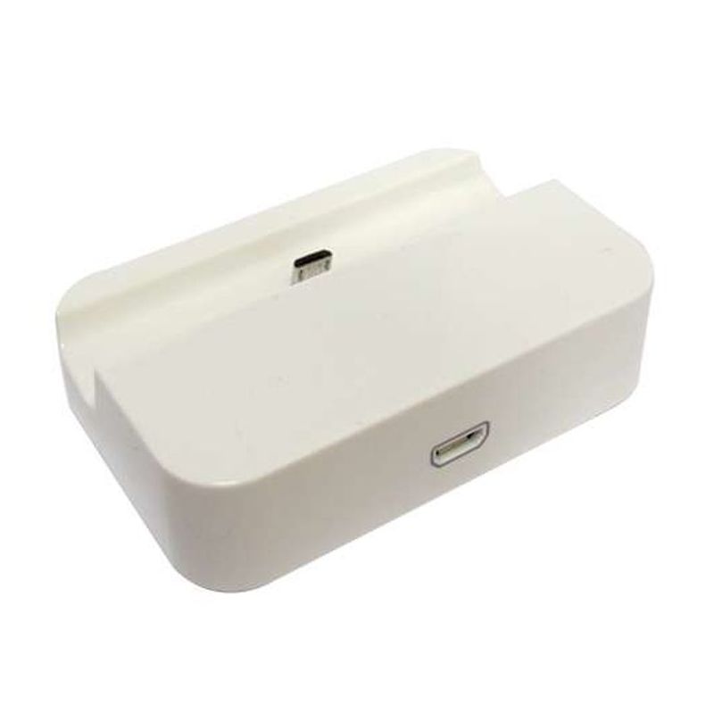 Dock za Samsung I9500 Galaxy S4 beli