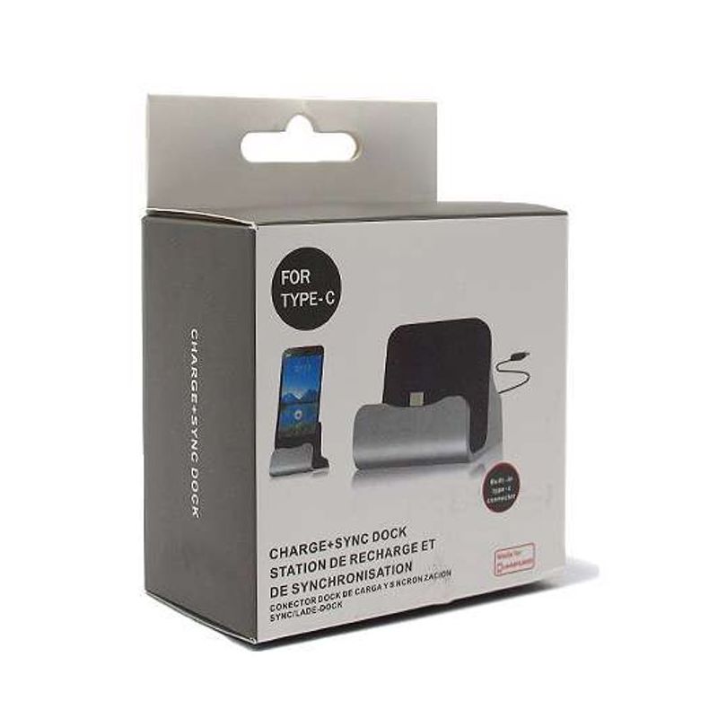 Dock za Type C sa USB kablom sivi