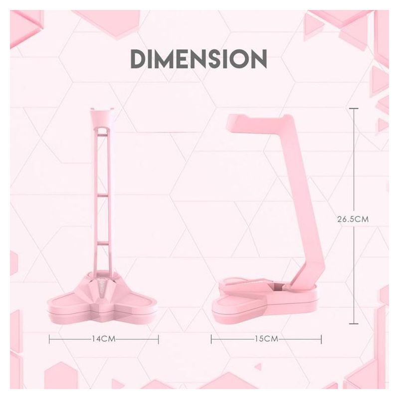 Drzac za gejmerske slusalice AC3001 TOWER sakura edition FANTECH