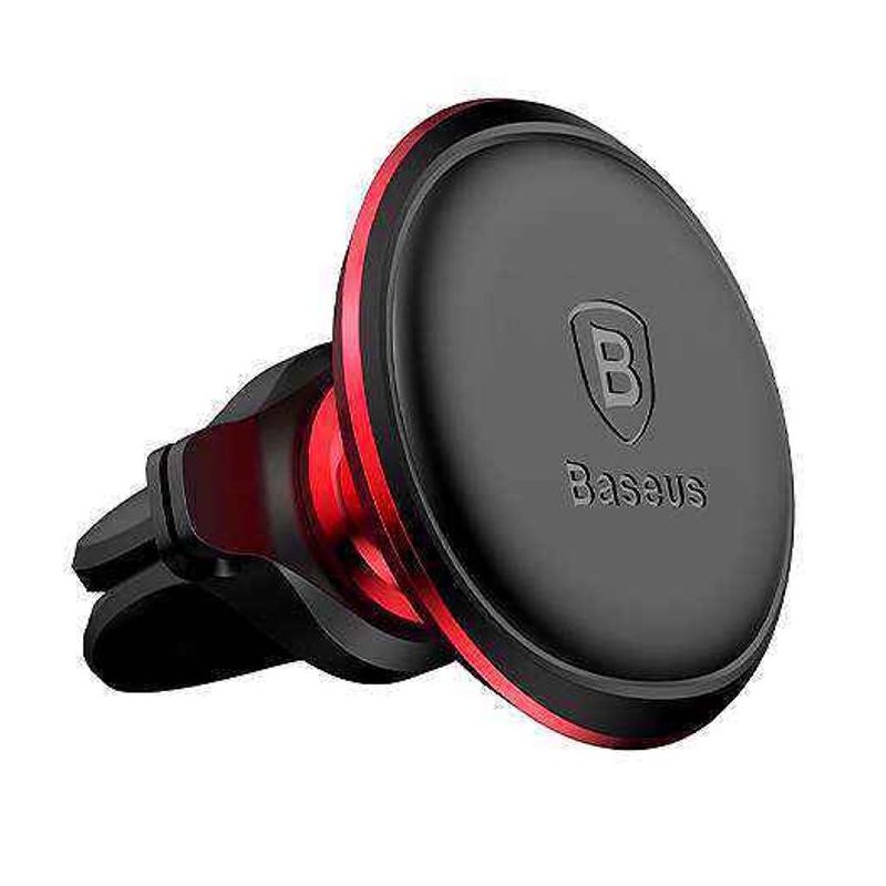 Drzac za mobilni telefon BASEUS AIR magnet cable clip crveni