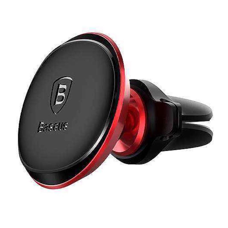 Drzac za mobilni telefon BASEUS AIR magnet cable clip crveni