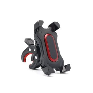 Drzac za mobilni telefon za bicikl i motor SH-3099  crno-crveni