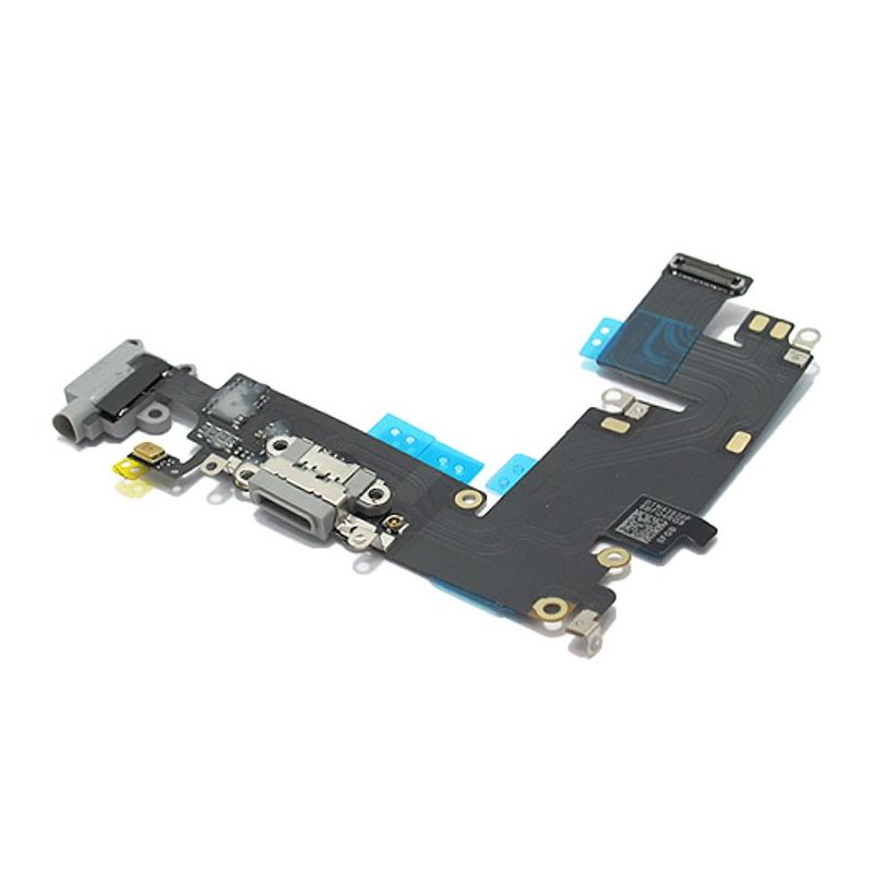 Flet kabal za Iphone 6 PLUS sa konektorom punjenja i handsfree crni