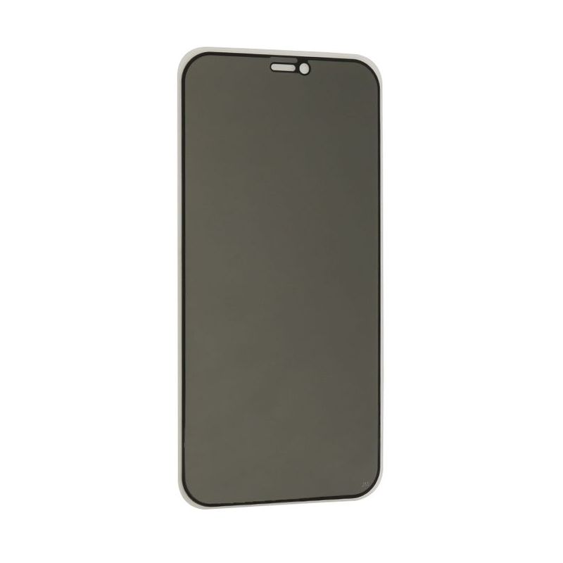Folija za zastitu ekrana GLASS PRIVACY 2.5D full glue za Iphone 12 Pro Max (6.7) crna