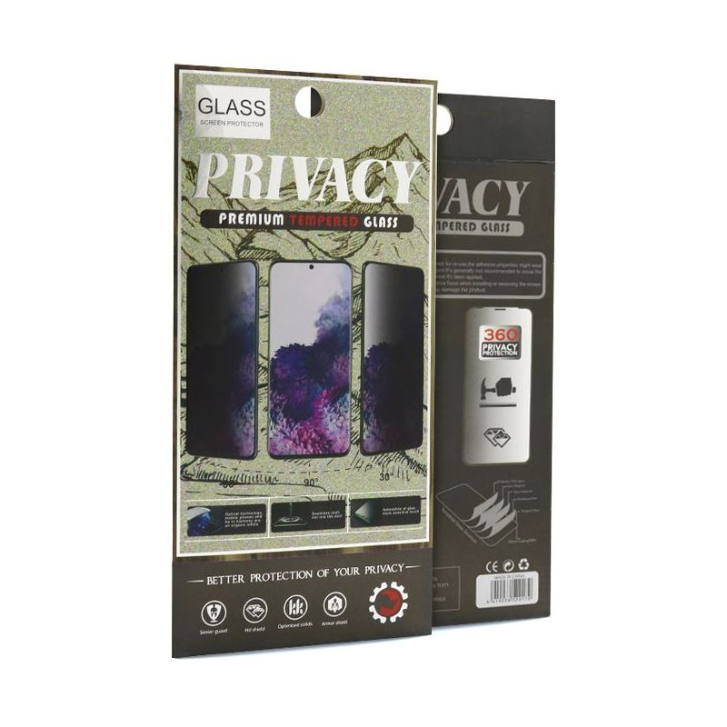 Folija za zastitu ekrana GLASS PRIVACY 2.5D full glue za Iphone XR/11 crna