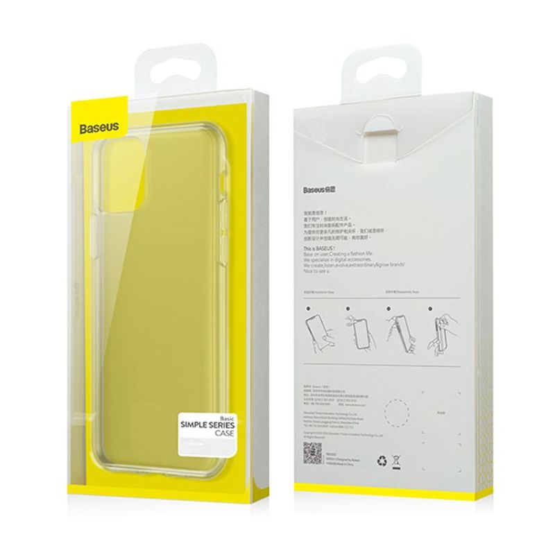 Futrola BASEUS Simplicity Basic za Iphone 11 Pro Max providna