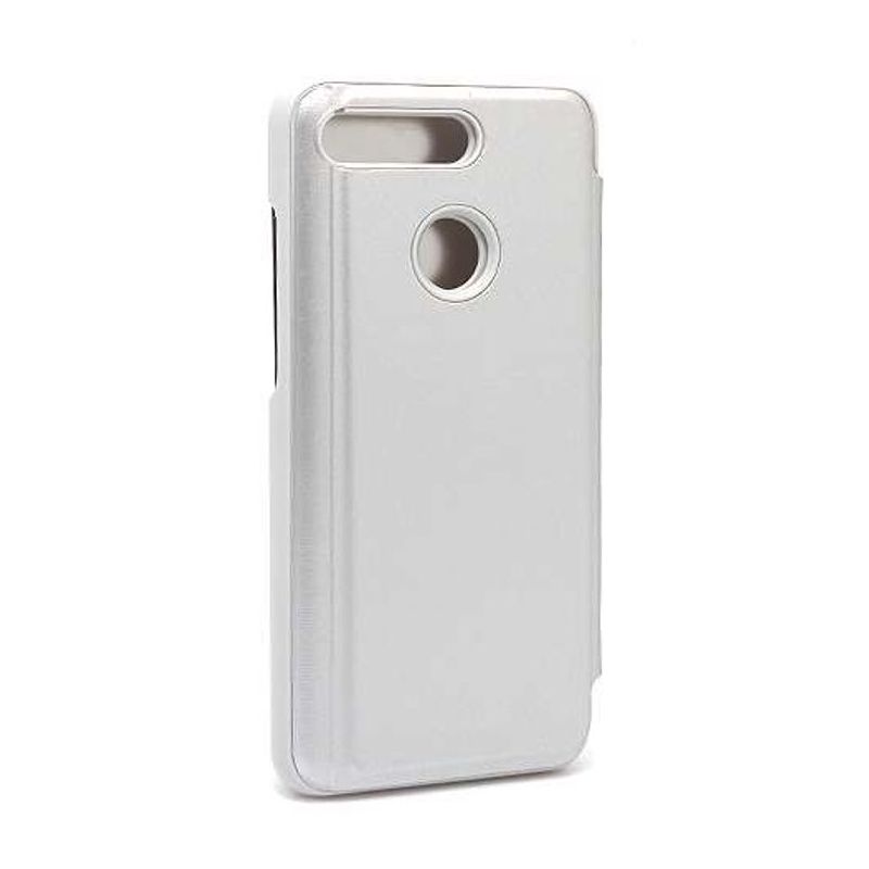 Futrola BI FOLD CLEAR VIEW za Huawei Honor View 20 (V20) srebrna