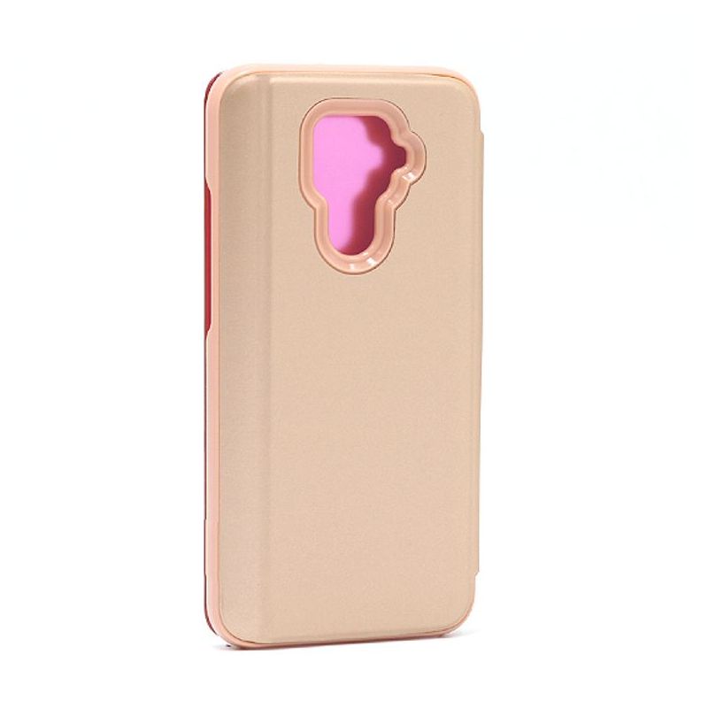 Futrola BI FOLD CLEAR VIEW za Huawei Mate 30 Lite roze