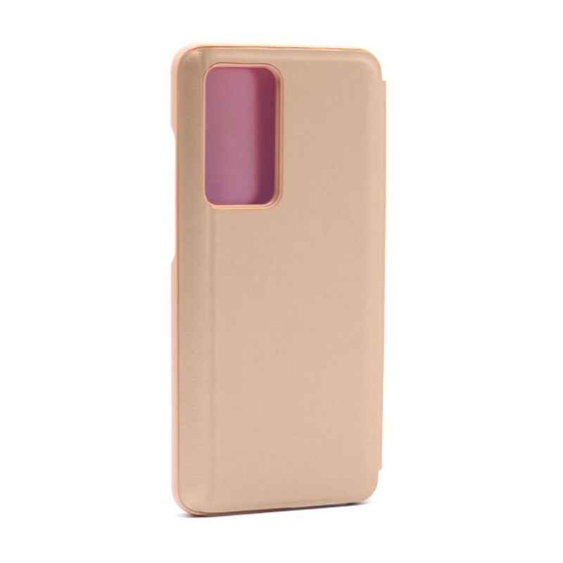 Futrola BI FOLD CLEAR VIEW za Huawei P40 Pro roze