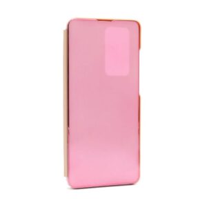 Futrola BI FOLD CLEAR VIEW za Huawei P40 Pro roze
