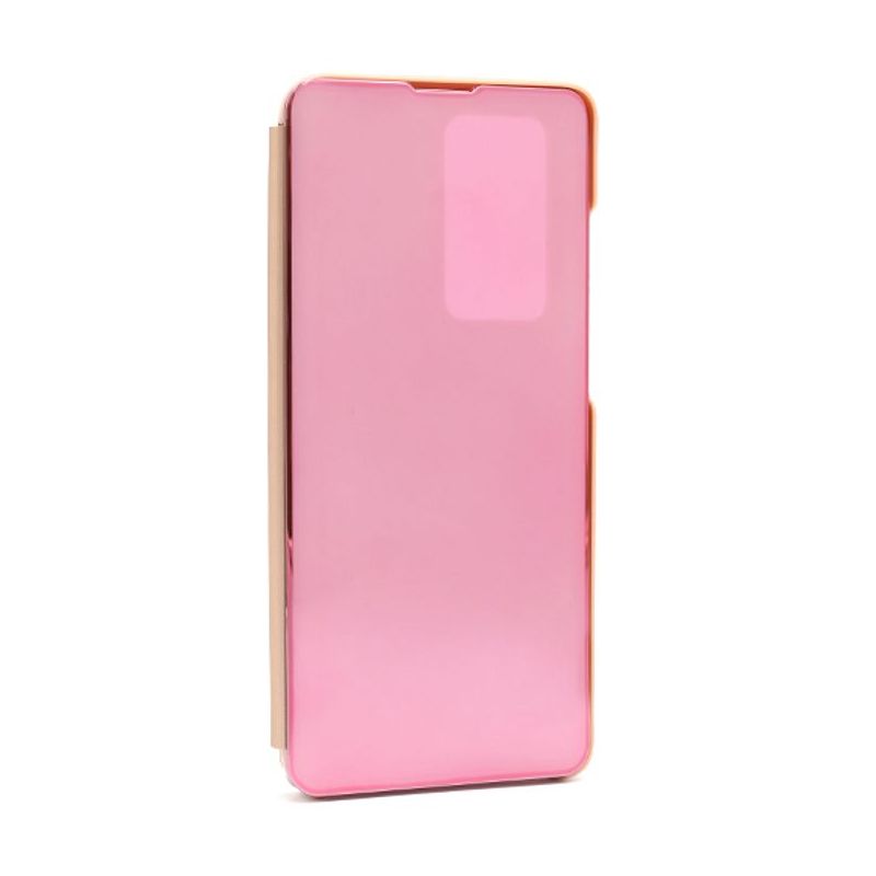Futrola BI FOLD CLEAR VIEW za Huawei P40 Pro roze