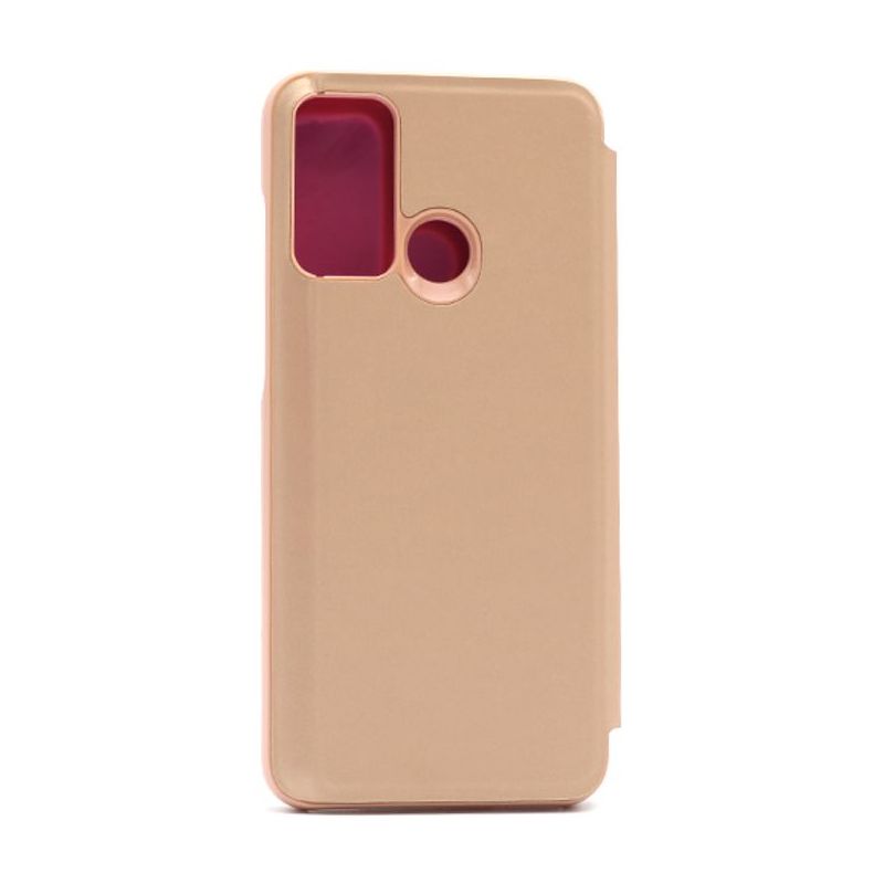 Futrola BI FOLD CLEAR VIEW za Huawei Y6p/Honor 9A roze