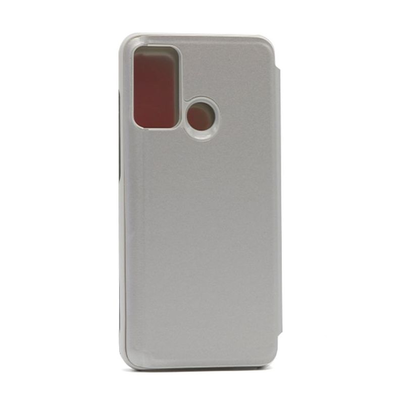 Futrola BI FOLD CLEAR VIEW za Huawei Y6p/Honor 9A srebrna