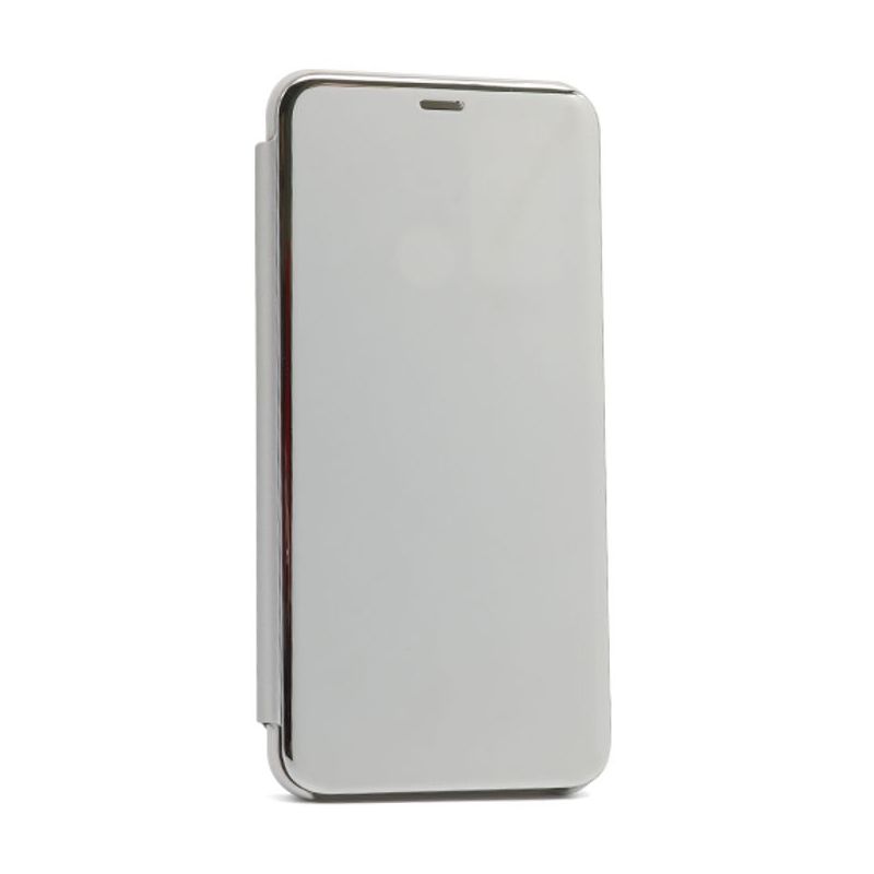 Futrola BI FOLD CLEAR VIEW za Huawei Y6p/Honor 9A srebrna