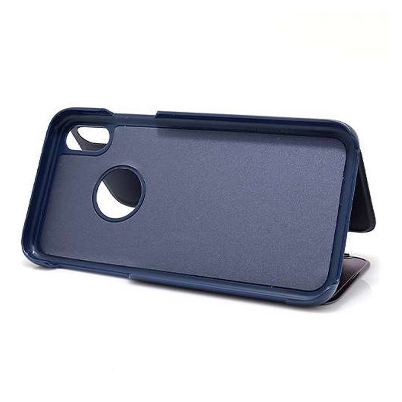 Futrola BI FOLD CLEAR VIEW za Iphone XR ljubicasta