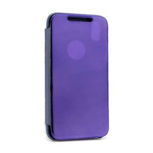 Futrola BI FOLD CLEAR VIEW za Iphone XR ljubicasta