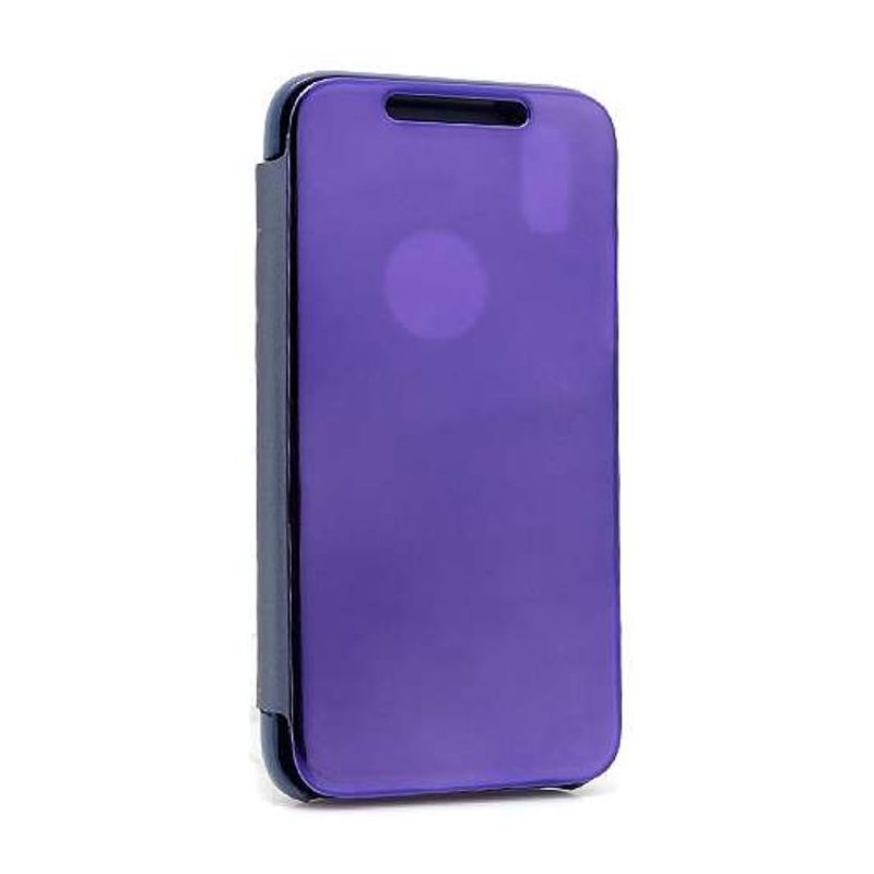 Futrola BI FOLD CLEAR VIEW za Iphone XR ljubicasta