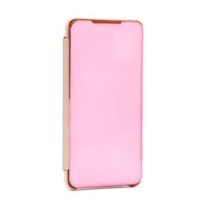 Futrola BI FOLD CLEAR VIEW za Samsung A415F Galaxy A41 roze