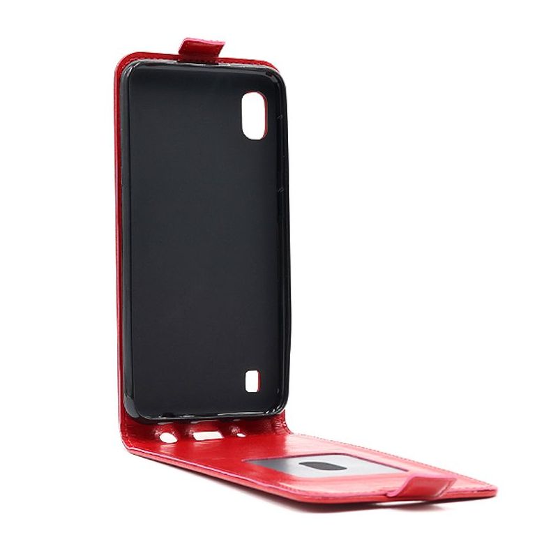 Futrola BI FOLD FLIP za Samsung A105F Galaxy A10 crvena