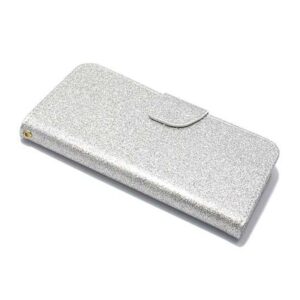 Futrola BI FOLD GLITTER za Iphone 6 Plus srebrna
