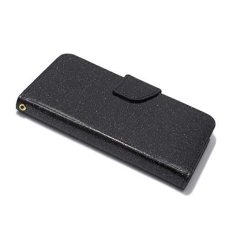 Futrola BI FOLD GLITTER za Iphone X/XS crna