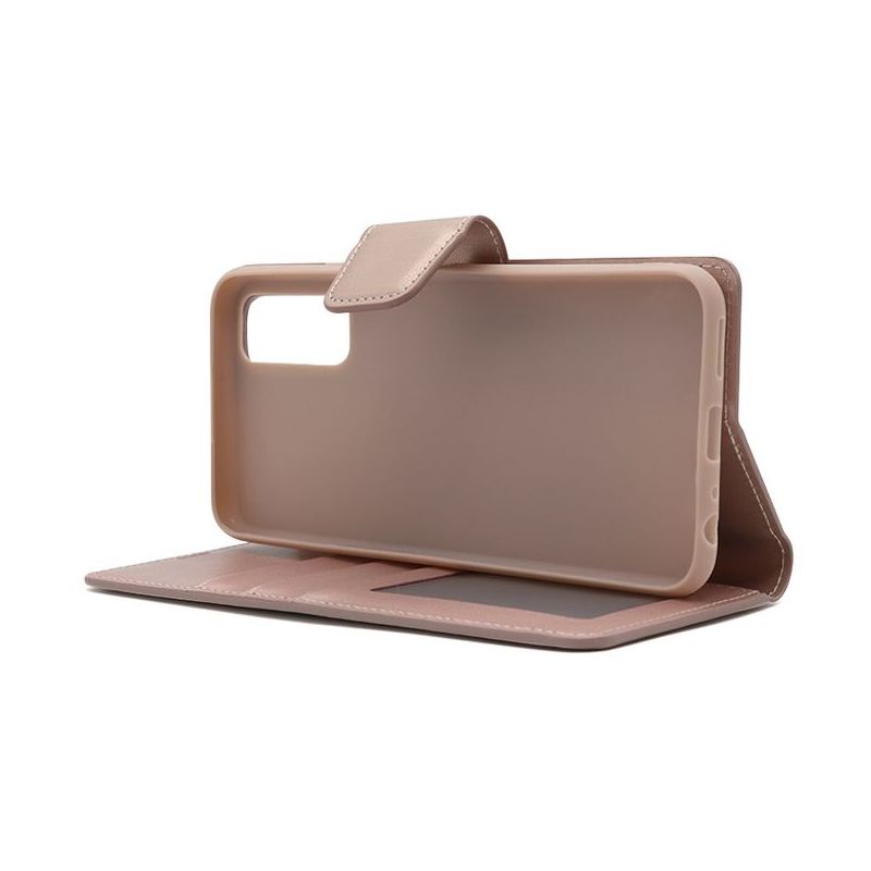 Futrola BI FOLD HANMAN II za Vivo Y20/Y20s svetlo roze