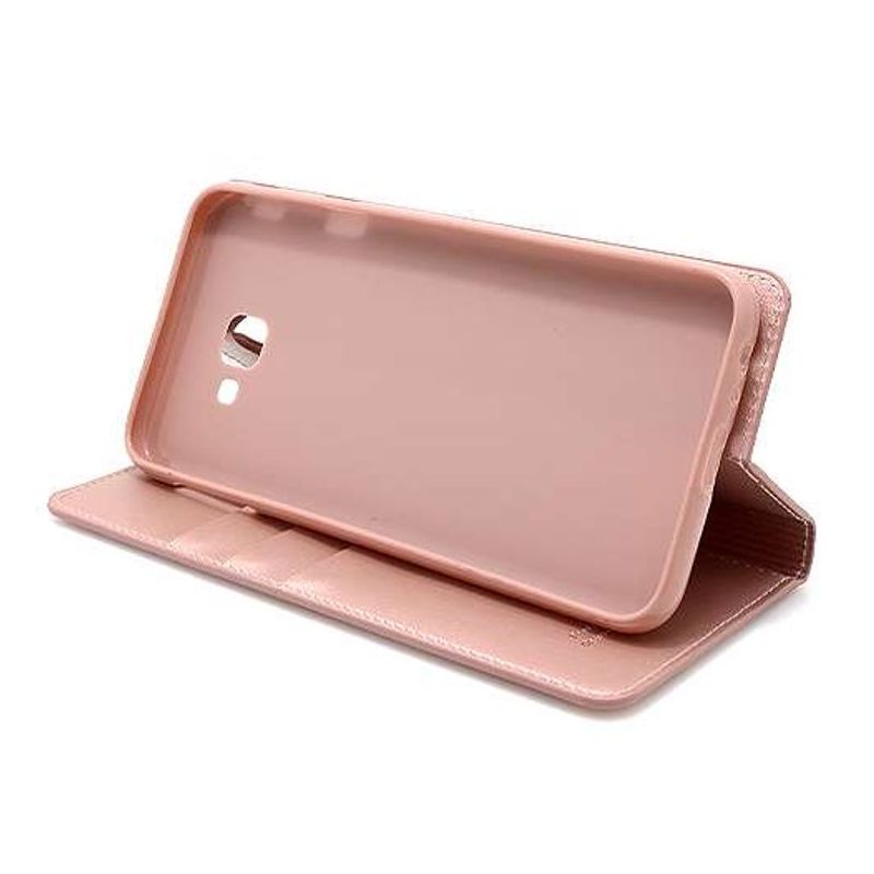 Futrola BI FOLD HANMAN za Samsung J410F Galaxy J4 Core svetlo roze