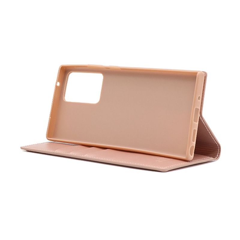 Futrola BI FOLD HANMAN za Samsung N985F Galaxy Note 20 Ultra svetlo roze