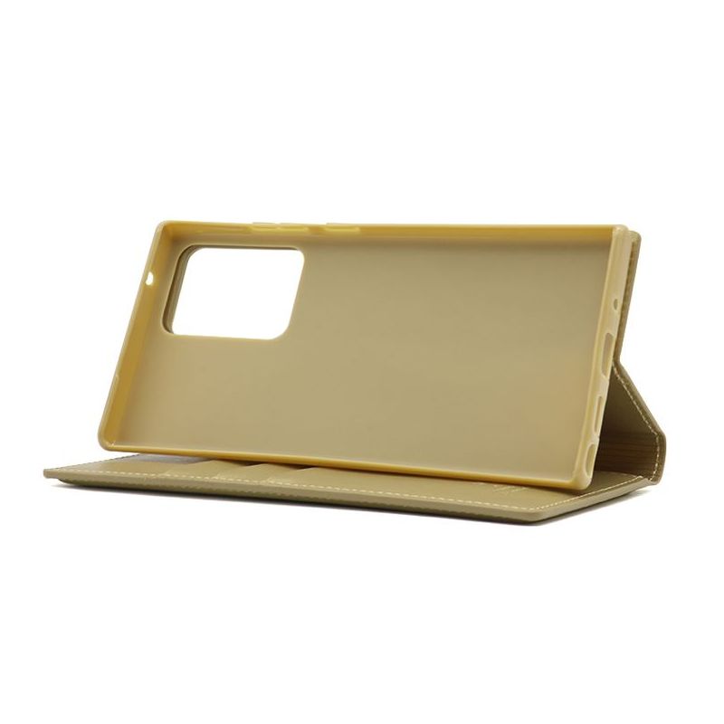Futrola BI FOLD HANMAN za Samsung N985F Galaxy Note 20 Ultra zlatna