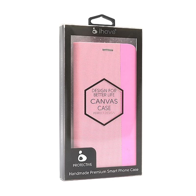 Futrola BI FOLD Ihave Canvas za Huawei Y6p roze