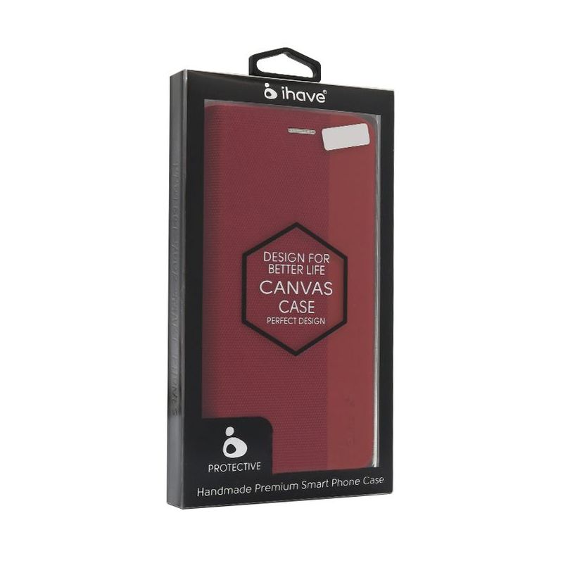 Futrola BI FOLD Ihave Canvas za Samsung A037G Galaxy A03s (EU) crvena