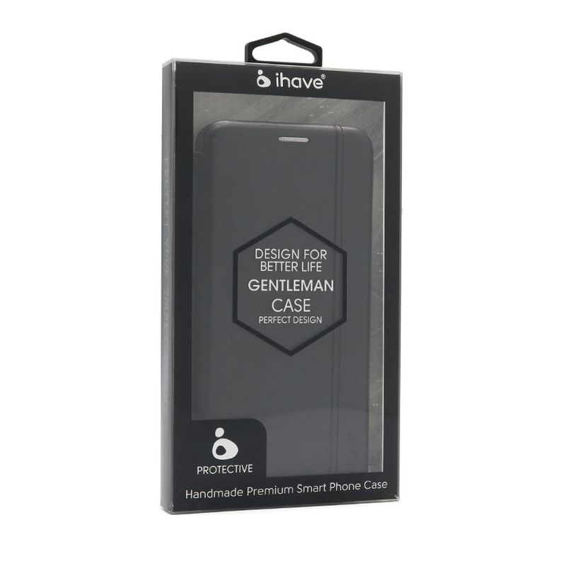 Futrola BI FOLD Ihave Gentleman za Huawei Y6 2019 crna