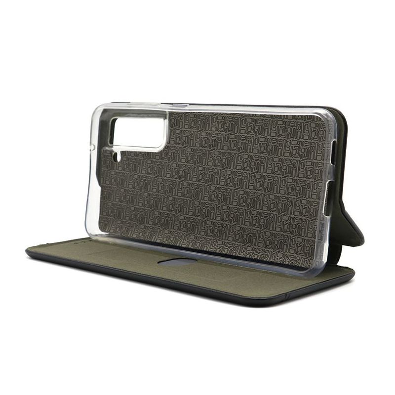 Futrola BI FOLD Ihave Gentleman za Samsung G990B Galaxy S21 FE crna