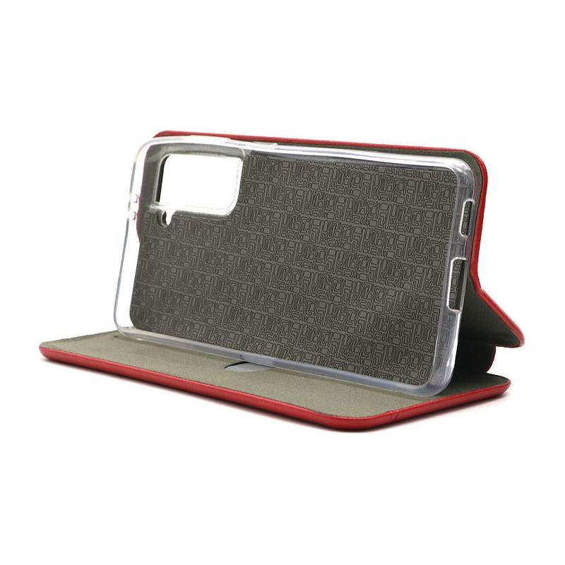 Futrola BI FOLD Ihave Gentleman za Samsung G991B Galaxy S21 crvena