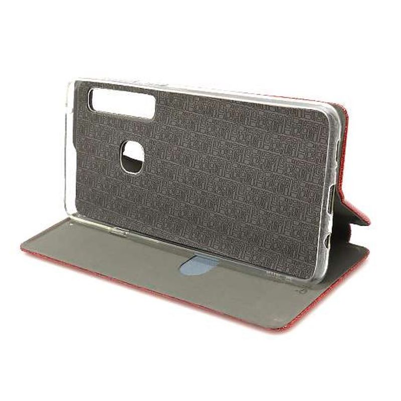 Futrola BI FOLD Ihave Glitter za Samsung A920F Galaxy A9 2018 crvena