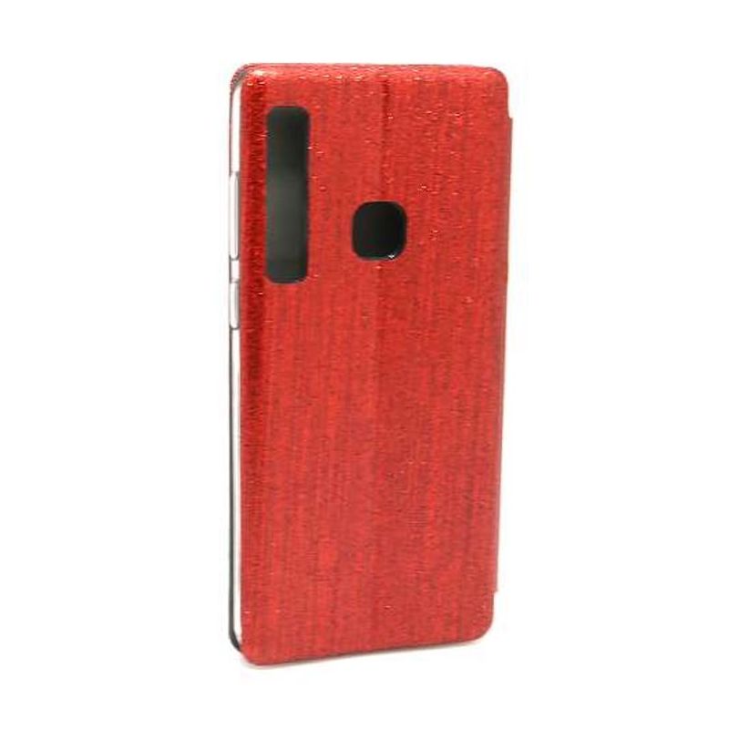 Futrola BI FOLD Ihave Glitter za Samsung A920F Galaxy A9 2018 crvena
