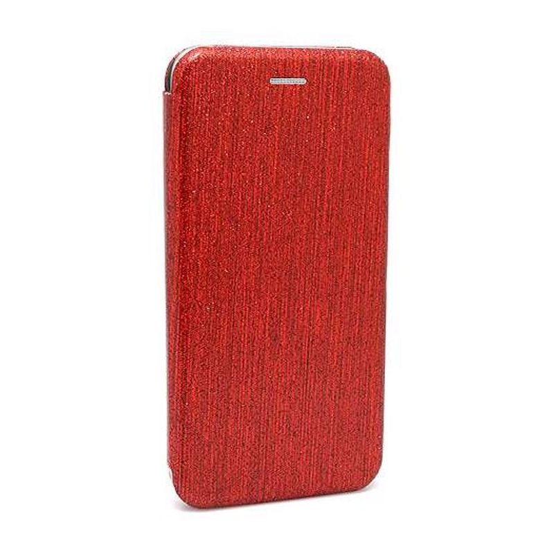 Futrola BI FOLD Ihave Glitter za Samsung A920F Galaxy A9 2018 crvena