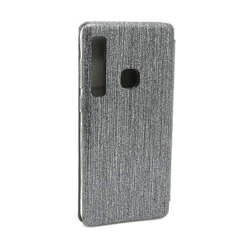 Futrola BI FOLD Ihave Glitter za Samsung A920F Galaxy A9 2018 srebrna