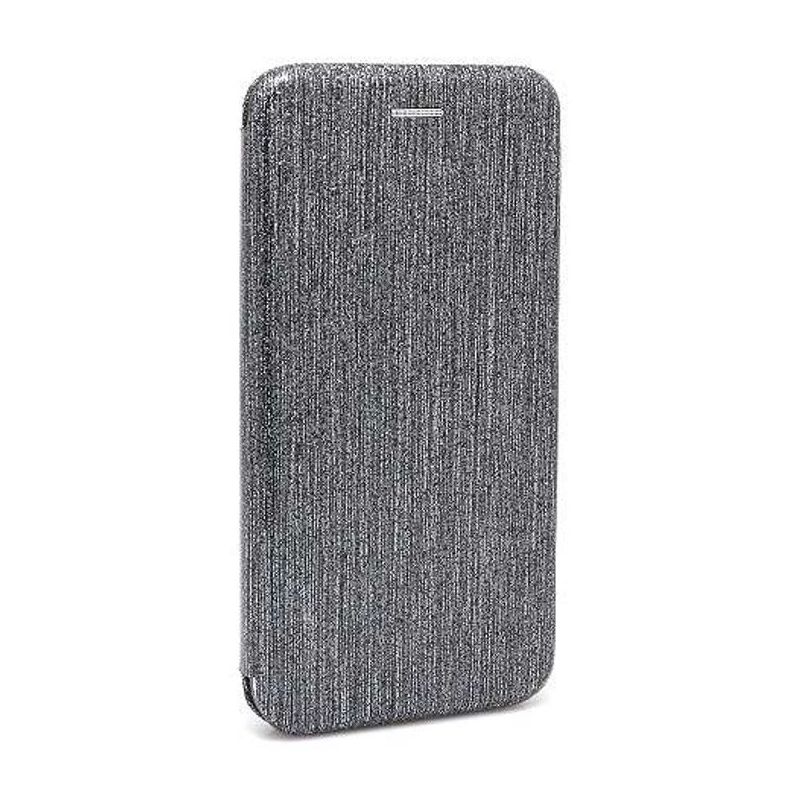 Futrola BI FOLD Ihave Glitter za Samsung A920F Galaxy A9 2018 srebrna