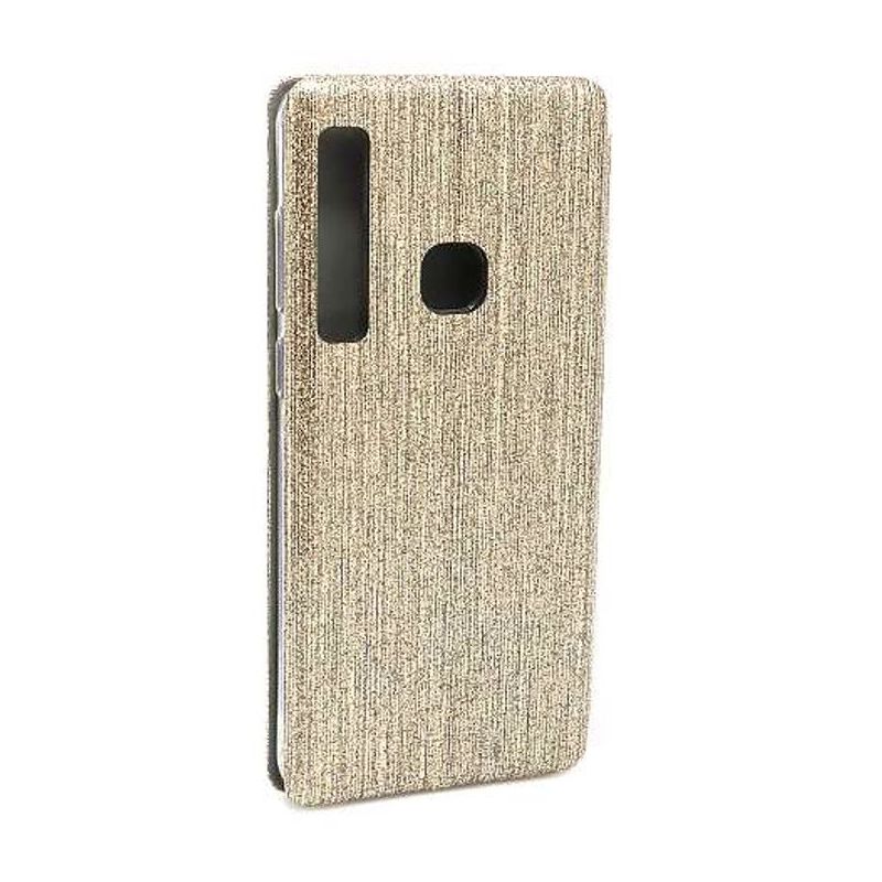 Futrola BI FOLD Ihave Glitter za Samsung A920F Galaxy A9 2018 zlatna