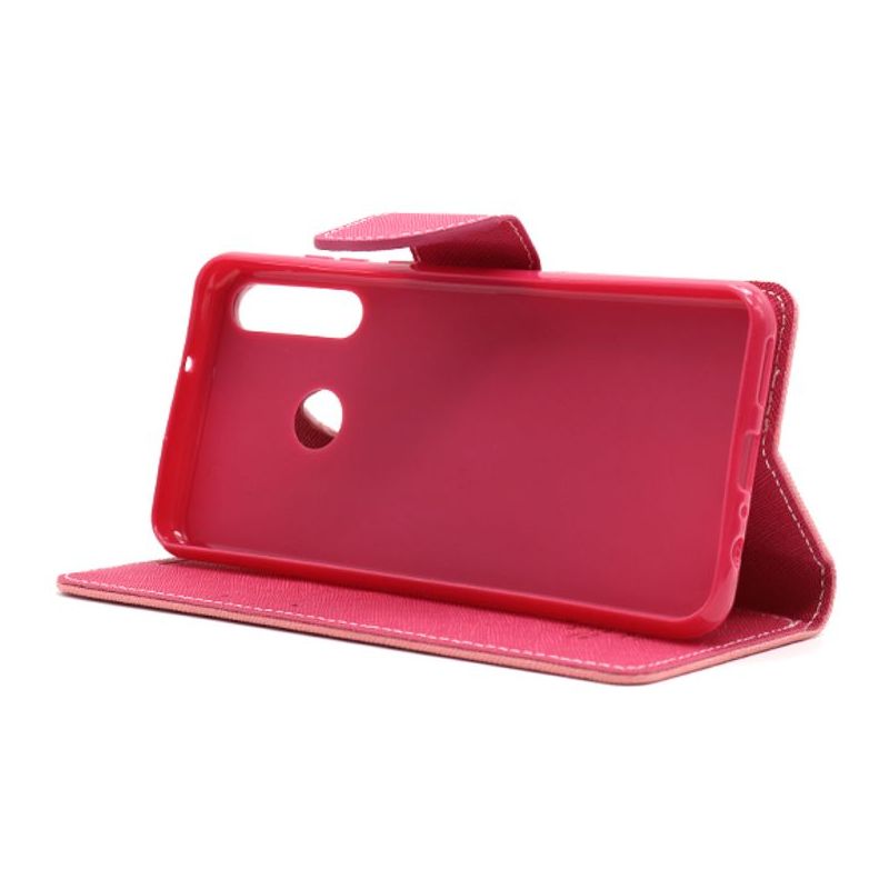 Futrola BI FOLD MERCURY za Huawei Y6p roze