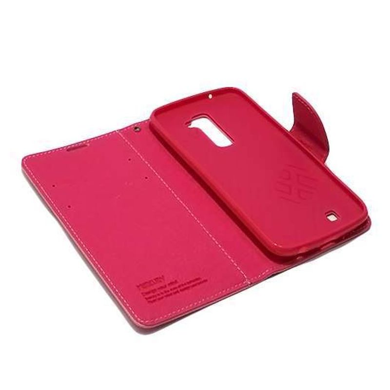 Futrola BI FOLD MERCURY za LG K10 K420N roze